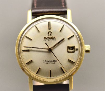 Omega Seamaster de Ville Gold horloge