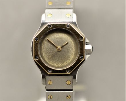 Cartier Santos Octagon Lady horloge