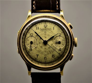 Eberhard & Co. chronograph horloge