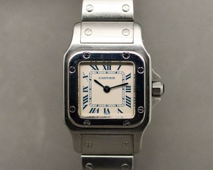 Cartier Santos Galbee Lady horloge