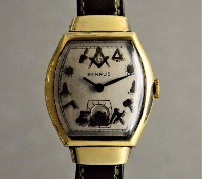 Benrus Masonic horloge